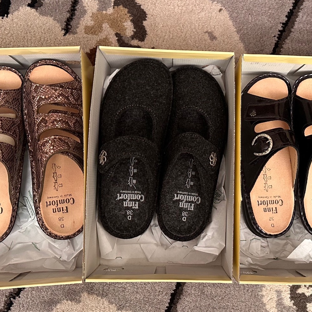 Brand new Finn comfort sandals